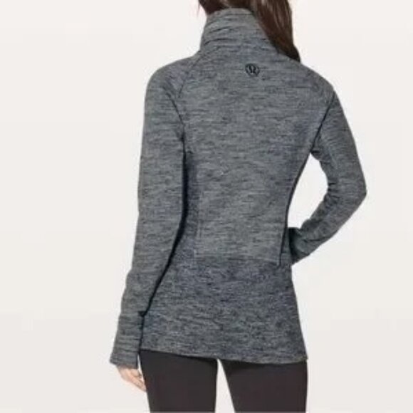 Lululemon Women's Radient Full Zip Jacket Grey Size 6 - Picture 2 of 5